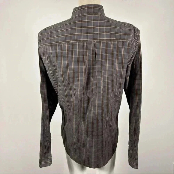 ❤️ G. H. Bass  & Co. men's long sleeve plaid shirt size Medium - Picture 4 of 10